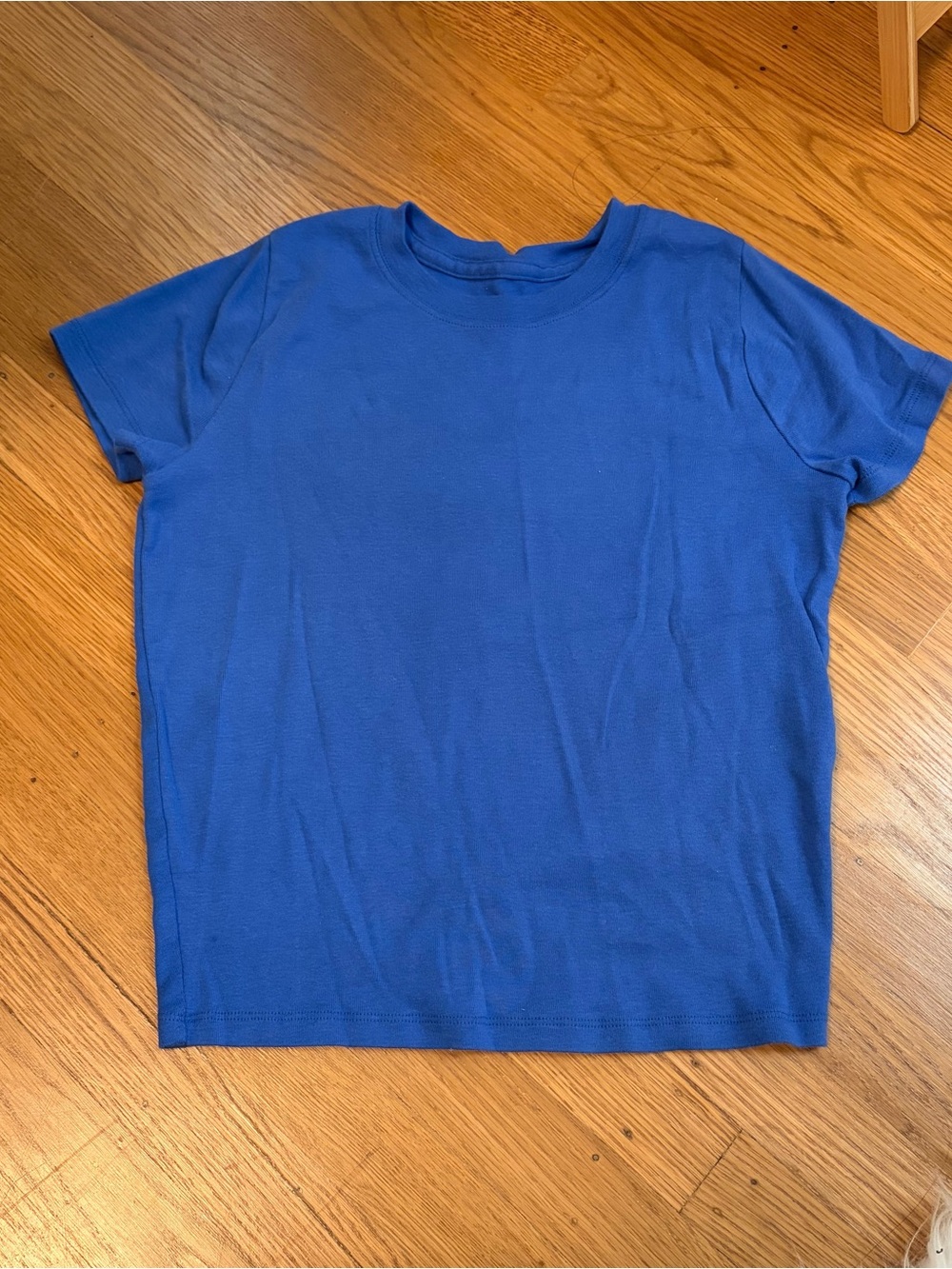 Classic Blue Crewneck baby tee